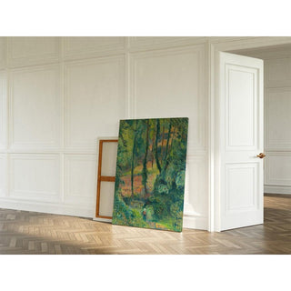 Chemin Creux dans une Pente Boisée - Paul Gauguin | Reproduction Tableau Décoration murale affiche copie