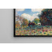 Reproductie van het schilderij van een bosweg bij de ingang - Alfred Sisley