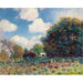 Reproductie van het schilderij van een bosweg bij de ingang - Alfred Sisley