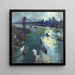 Chemin d'or - Jonas Lie — framed artwork on a wall