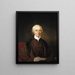 Charles Carroll de Carrollton - Chester Harding — ingelijst kunstwerk aan de muur