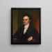 Daniel Webster - Chester Harding — ingelijst kunstwerk aan de muur