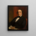 George I. Barnett - Chester Harding — ingelijst kunstwerk aan de muur