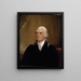 James Madison - Chester Harding — ingelijst kunstwerk aan de muur
