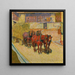 Horses in the Sun - Giovanni Giacometti — framed artwork on a wall