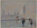 Het Paleis van Westminster en Big Ben - Childe Hassam — weergave van het kunstwerk