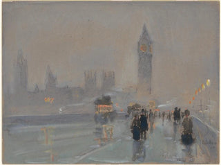 Childe Hassam - Big Ben.webp