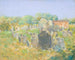 Koloniale begraafplaats in Lexington - Childe Hassam — weergave van het kunstwerk