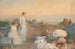 Le Crépuscule - Childe Hassam — weergave van het kunstwerk