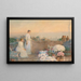 Le Crépuscule - Childe Hassam — ingelijst kunstwerk aan de muur