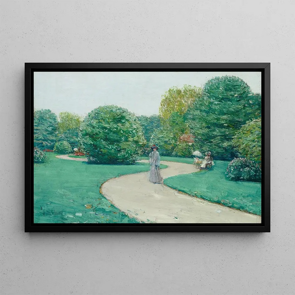 Childe Hassam - Parc Monceaux Paris.webp