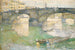 Ponte Santa Trinita - Childe Hassam — weergave van het kunstwerk
