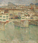 Oud Brug - Childe Hassam — weergave van het kunstwerk