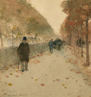 Childe Hassam - Quai du Louvre.webp
