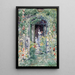 De tuin in al haar pracht - Childe Hassam — ingelijst kunstwerk aan de muur