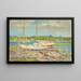 Le Port - Childe Hassam — ingelijst kunstwerk aan de muur