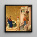 Christus en de Samaritaanse vrouw - Duccio di Buoninsegna — ingelijst kunstwerk aan de muur