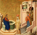 Christus en de Samaritaanse vrouw - Duccio di Buoninsegna — weergave van het kunstwerk