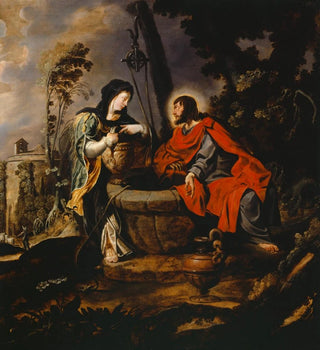 Christ et la femme samaritaine - Simon de Vos
