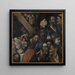 Christus dragend het kruis - Hieronymus Bosch — ingelijst kunstwerk aan de muur