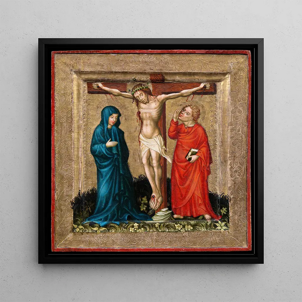 Christ sur la croix avec la Vierge Marie et Jean - Anonyme