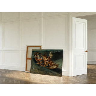 Christ sur la mer de Galilée - Eugène Delacroix | Reproduction Tableau Décoration murale affiche copie