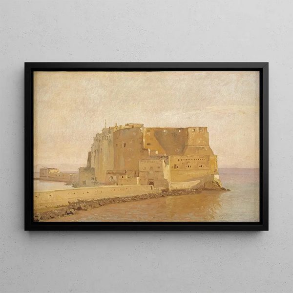 Christen Kbke - Castel dellOvo in Naples.webp