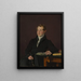 Dr. Johann Henning Kjetil Hjardemaal - Christen Købke — ingelijst kunstwerk aan de muur
