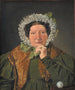 portret van de moeder van de kunstenaar Cecilia Margrethe Købke née Petersen - Christen Købke — weergave van het kunstwerk
