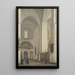 Reproductie van het schilderij van het transept van de kathedraal van Aarhus - Christen Købke