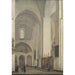 Reproductie van het schilderij van het transept van de kathedraal van Aarhus - Christen Købke