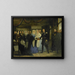 van Het prinsesje van Oranje dat Alexander II ontvangt, grootvorst en erfgenaam van de troon van Rusland, in het huis van tsaar Pierre in Zaandam - Christiaan Julius Lodewijk Portman — ingelijst kunstwerk aan de muur