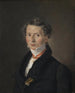 Mathias Friis von Irgensberg Chargé d'Affaires danois à Dresde - Christian Albrecht Jensen — weergave van het kunstwerk