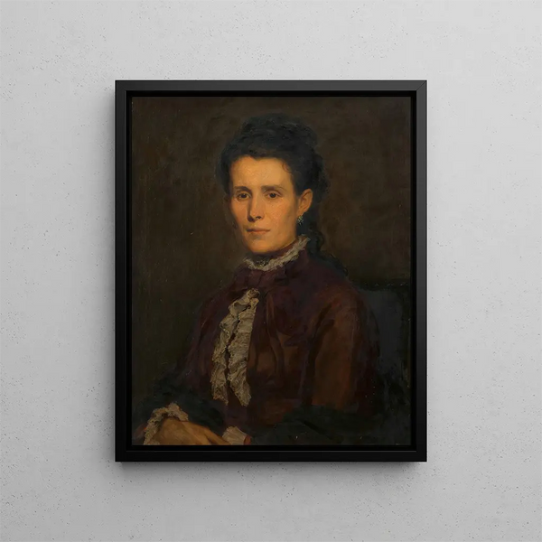 Christian Griepenkerl - Laura Kundmann geb Tautenhayn Gattin des Bildhauers Karl Kundmann.webp