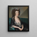 Matilda Davis Williams - Christian Gullager — ingelijst kunstwerk aan de muur