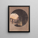 Ruins of Antiquity dedicated to Clement - Christian Heinrich Grosch — framed artwork on a wall