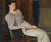 Meis in wit - Christian Krohg — weergave van het kunstwerk