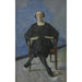 Naima Wifstrand de actrice - Christian Krohg — weergave van het kunstwerk