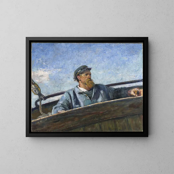 Vent du Nord - Christian Krohg — ingelijst kunstwerk aan de muur