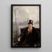 Coché parisien - Christian Krohg — ingelijst kunstwerk aan de muur