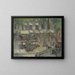 van een straat in Parijs - Christian Krohg — ingelijst kunstwerk aan de muur