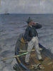 De kustgeul - Christian Krohg — weergave van het kunstwerk