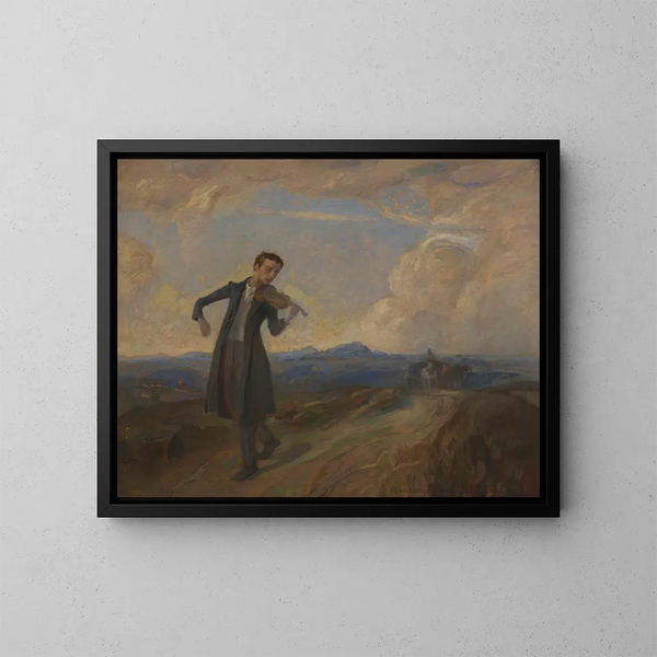 Le bon à rien - Christian Landenberger — ingelijst kunstwerk aan de muur