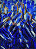 Abstractie van de Blauwe Berg - Christian Rohlfs — weergave van het kunstwerk
