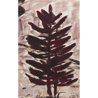 Christian Rohlfs - Rotbraune Tanne.webp
