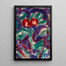 Tulips - Christian Rohlfs — framed artwork on a wall