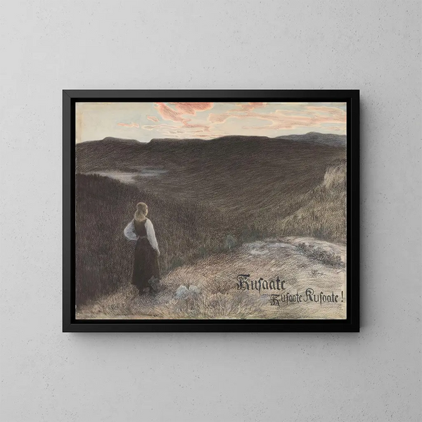 Kusaate Kusaate Kusaate - Christian Skredsvig — ingelijst kunstwerk aan de muur