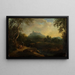 Berglandschap met beek - Christian Wilhelm Ernst Dietrich — ingelijst kunstwerk aan de muur