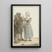 Woman with child near two men - Christina Chalon — artwork view