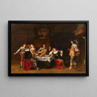 Christoffel Jacobsz van der Lamen - Merry company.webp
